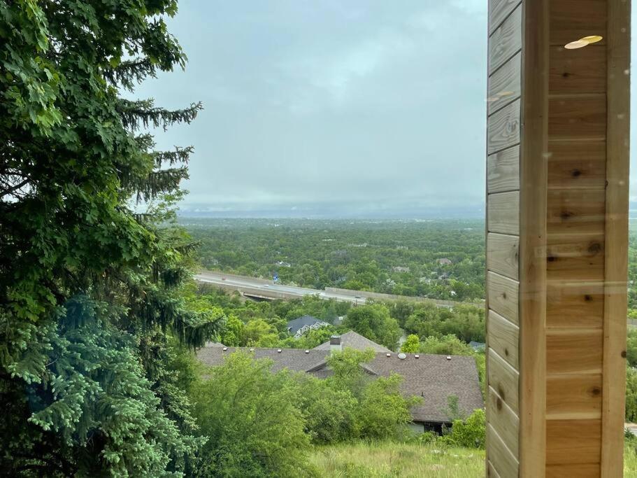 Villa Luxury Alpine Treehouse Holladay Exterior foto