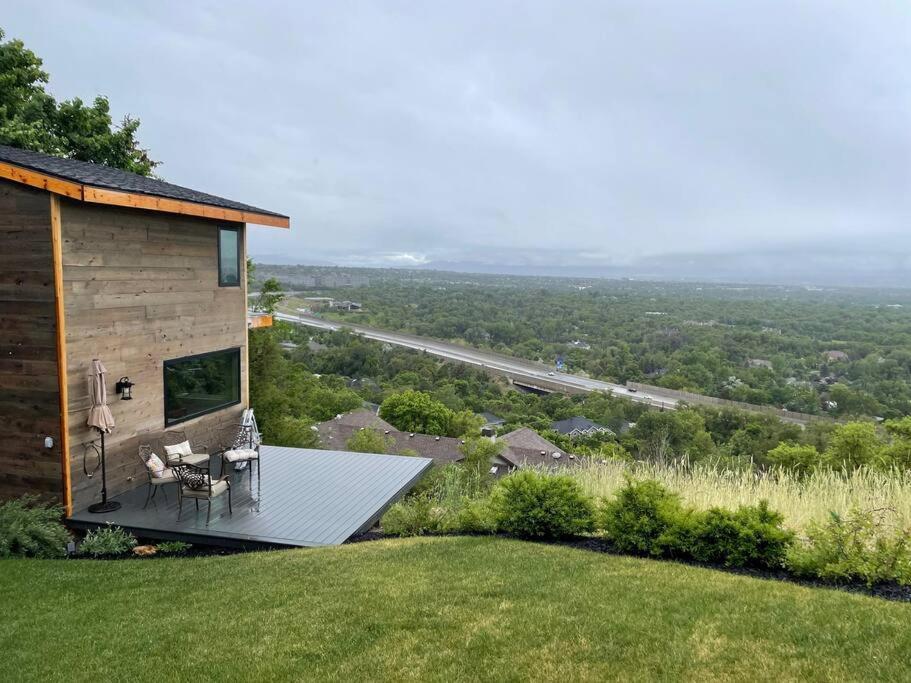 Villa Luxury Alpine Treehouse Holladay Exterior foto