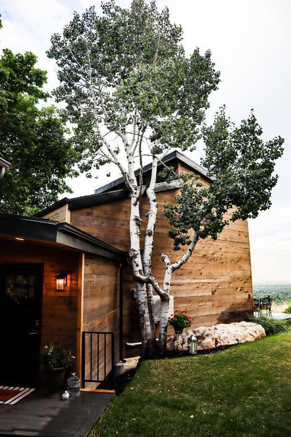 Villa Luxury Alpine Treehouse Holladay Exterior foto